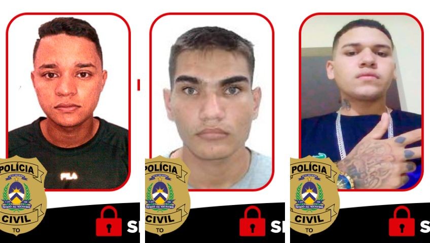 Suspeitos de assassinar jovem com tiros em boate de Palmas tem fotos divulgadas pela polícia