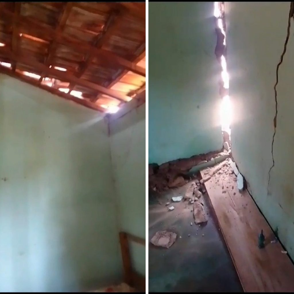 Idosa ganha reforma de casa após fazer postagem sobre medo de desabamento durante chuvas: ‘Fiquei em um cantinho orando’